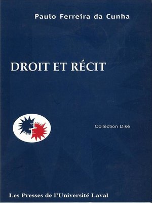 cover image of Droit et récit